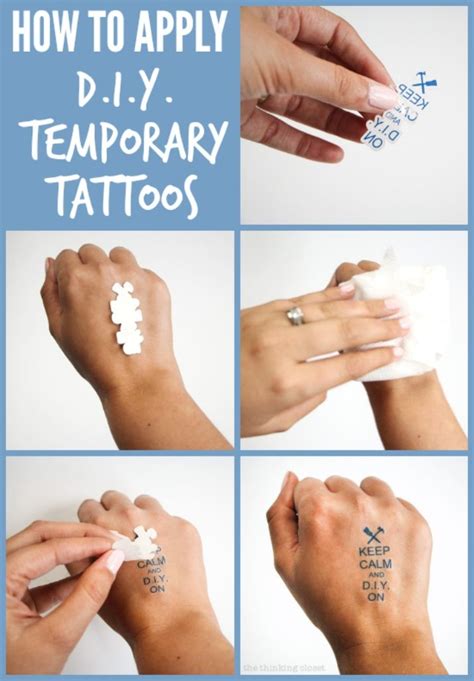 how to put on a fake tattoo with perfume|temporary tattoo without perfume.